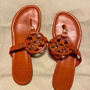 EUC Tory Burch Millers Size 7 Orange